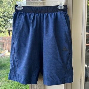 Adidas Pullon Fast Dry Athletic Shorts. Heather Blue. Sz S